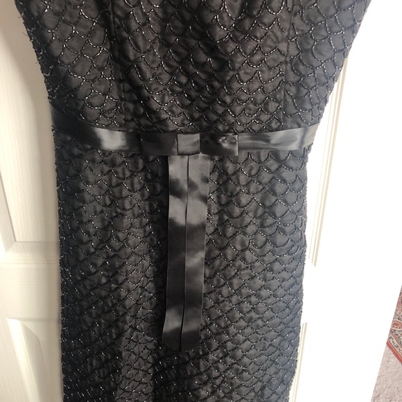 Strapless beaded dress by Laundry: stunning! Vintage - Picture 2 of 8